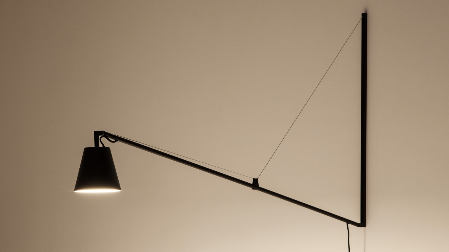 Petrie Swing Arm Wall Lamp Eq3 Petrie Swing Arm Wall Lamp