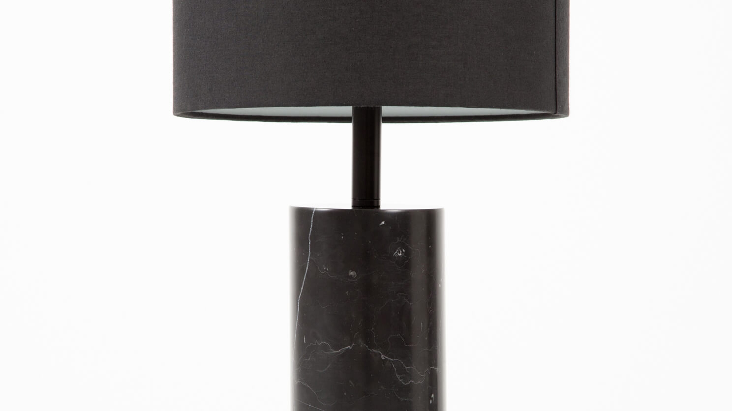 Drum Table Lamp Black EQ3