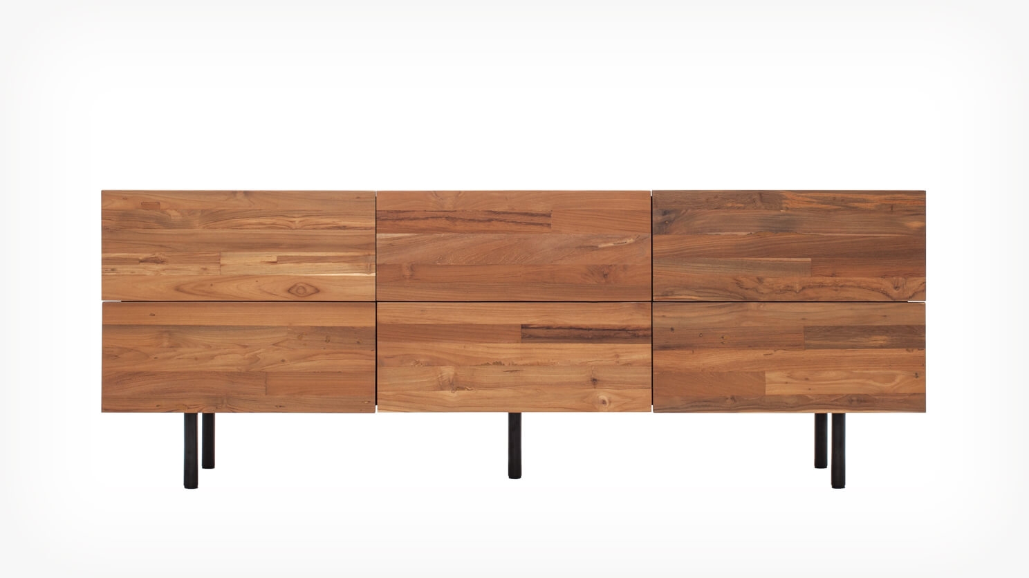 Reclaimed Teak Low Dresser EQ3