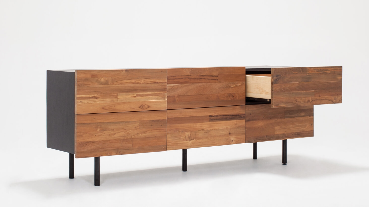 Reclaimed Teak Low Dresser EQ3