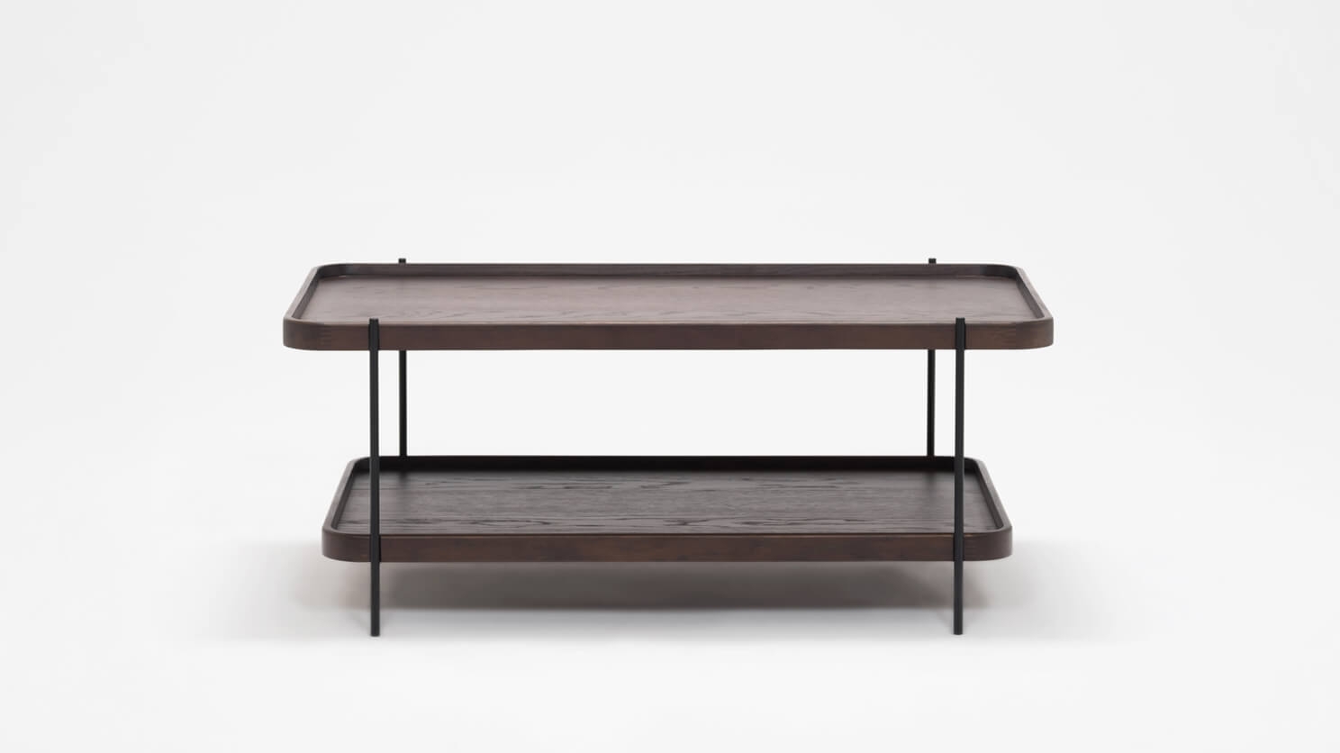 Sage Rectangle Coffee Table Smoked Oak EQ3