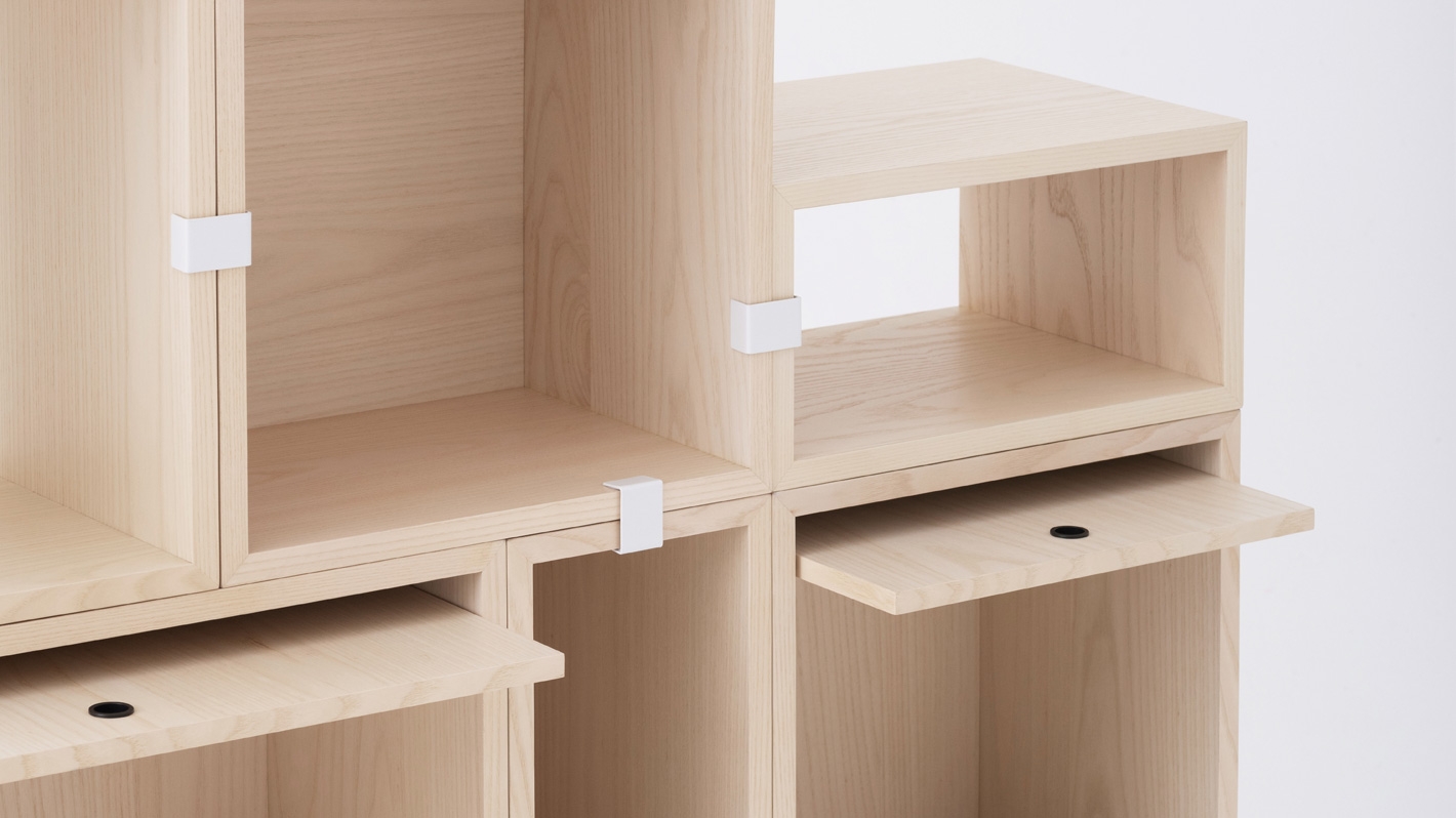 Tobi Shelving Units Ash EQ3