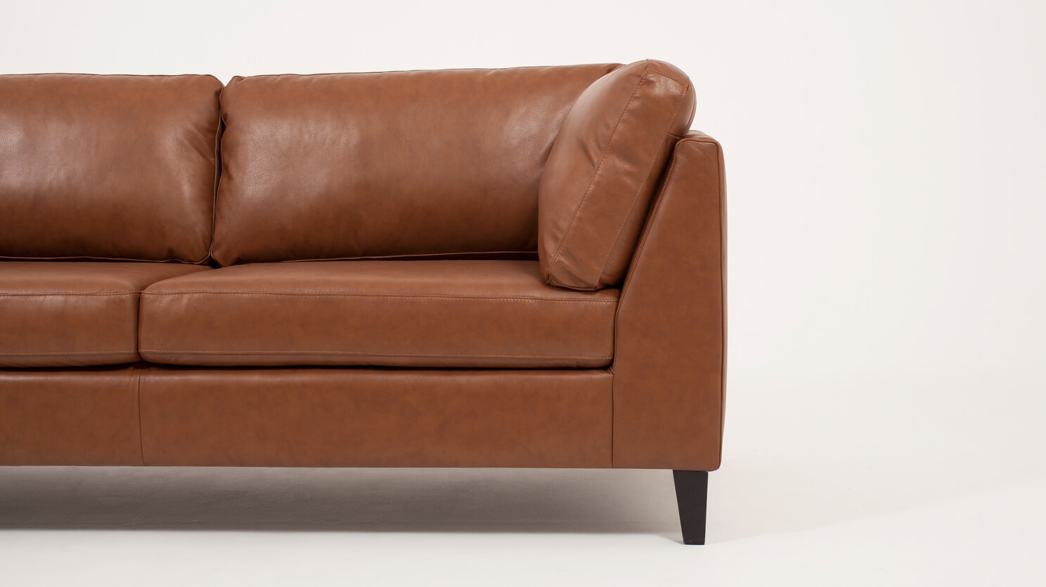 eq3 salema leather sofa