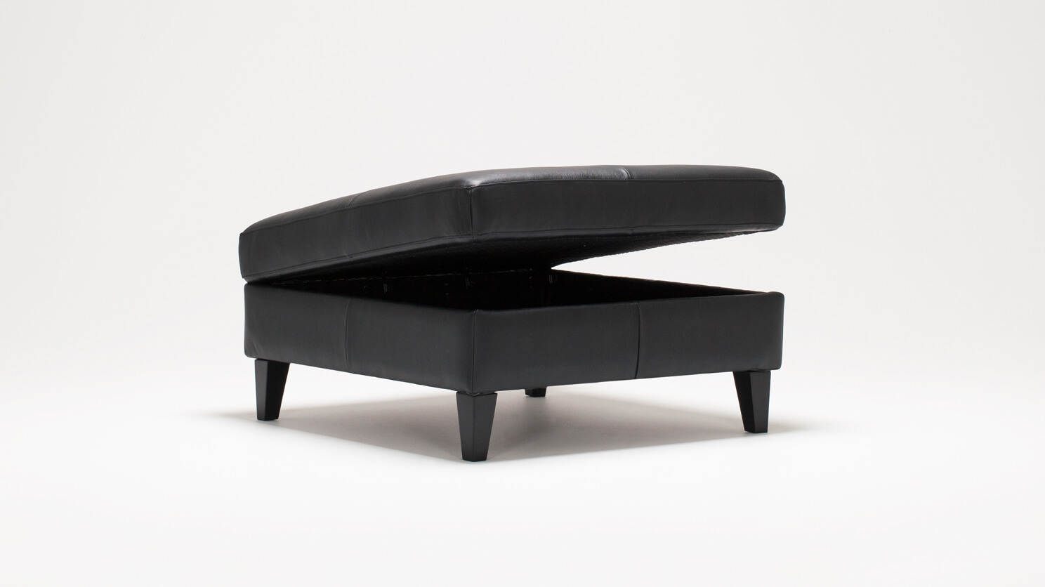 Salema Modular Storage Ottoman Leather EQ3