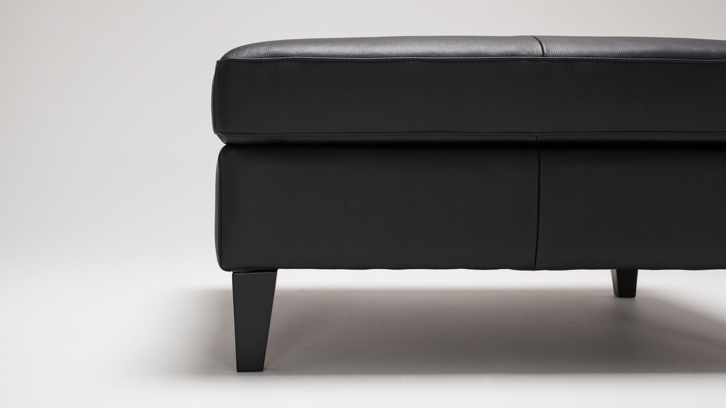 Salema Modular Storage Ottoman Leather EQ3