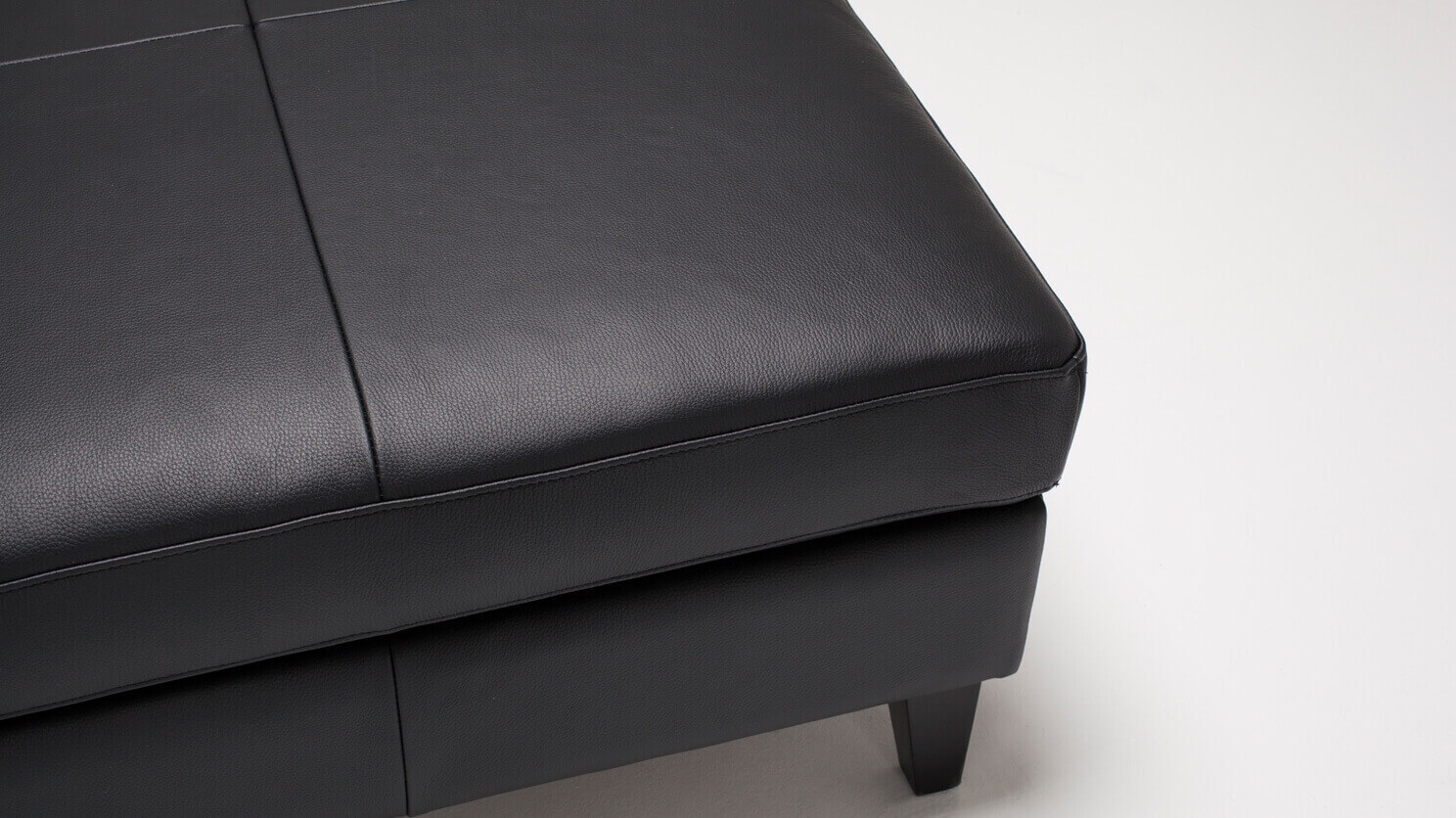 Salema Modular Storage Ottoman Leather EQ3