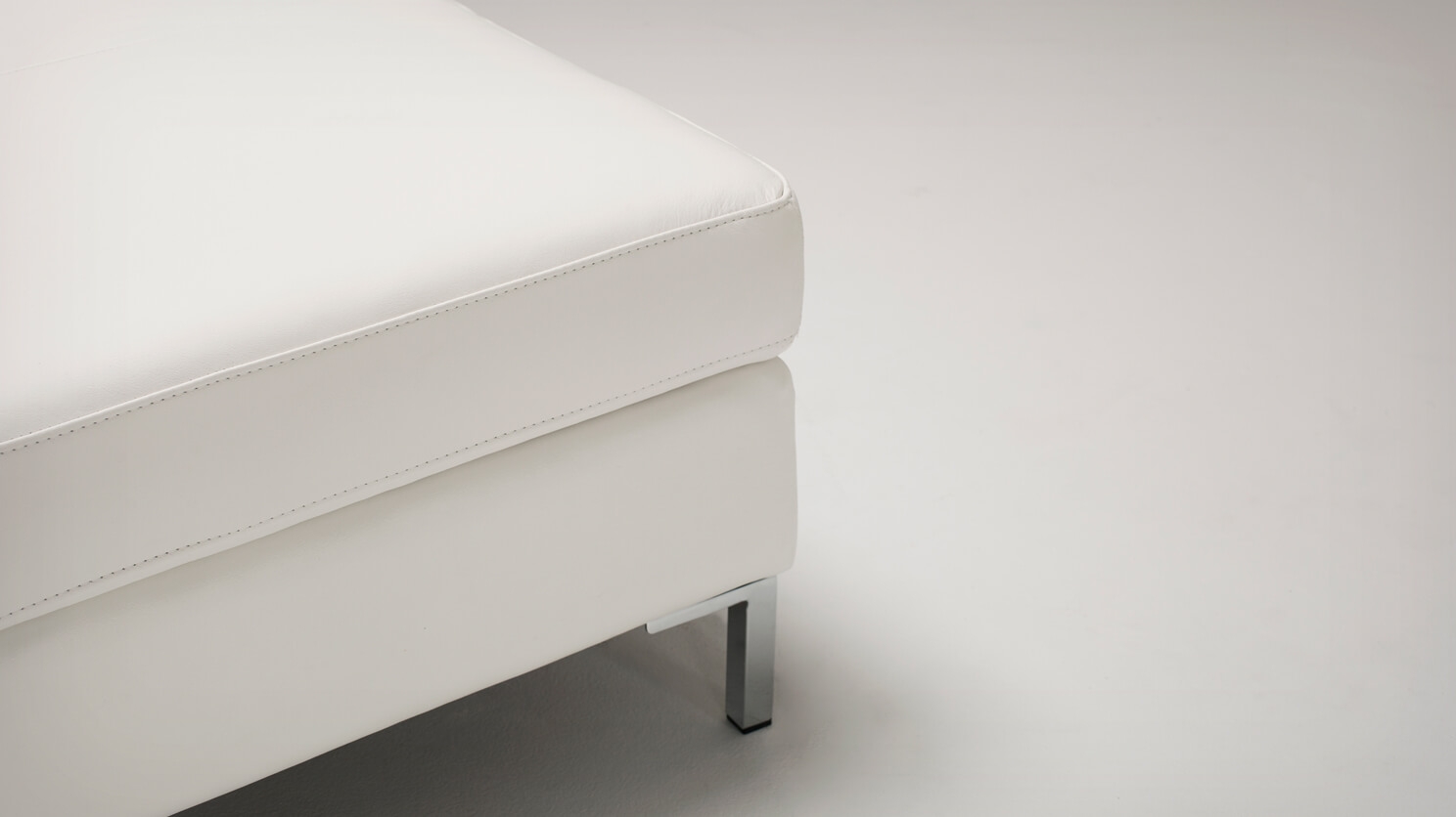 Salema Storage Ottoman Leather EQ3