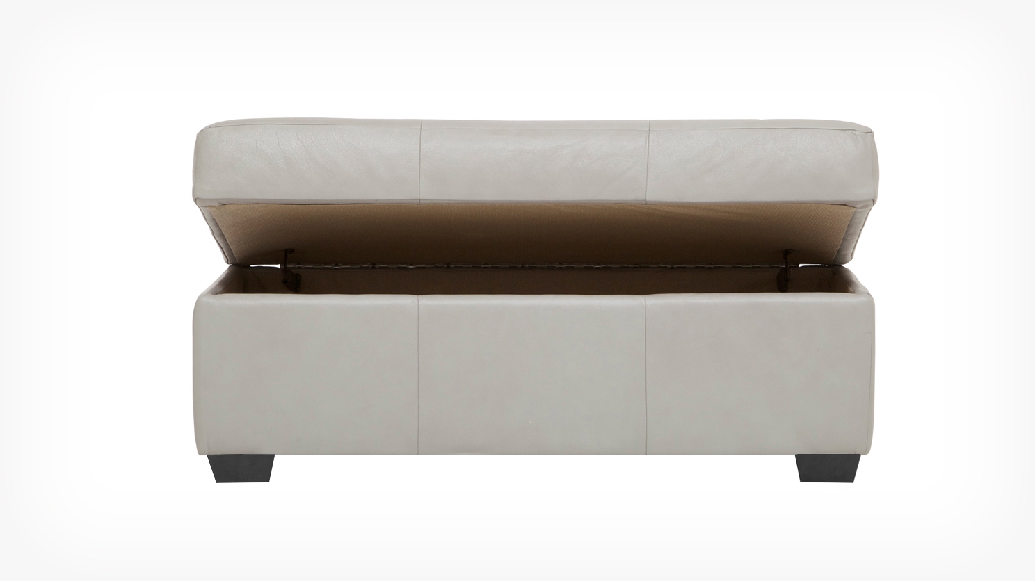 Stella Storage Ottoman Leather EQ3