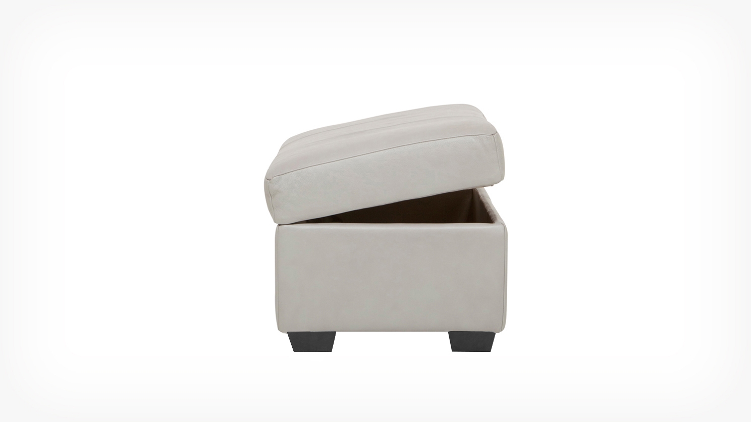 Stella Storage Ottoman Leather EQ3