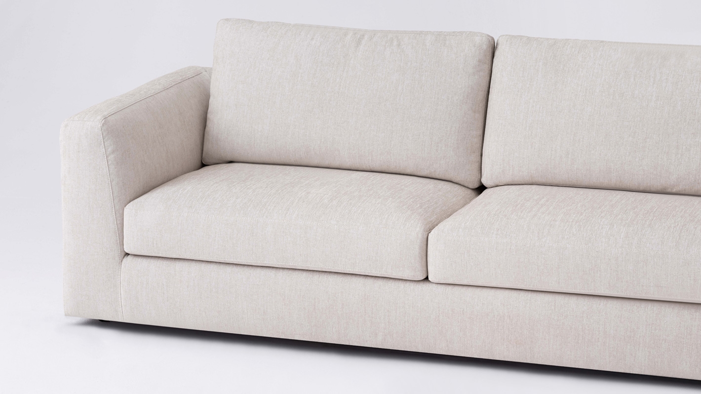 isadora fabric chaise sectional reviews