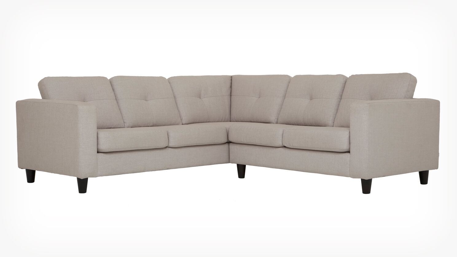 Solo 2Piece Sectional Sofa Fabric EQ3