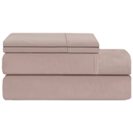 cotton sheet set in light rose colour