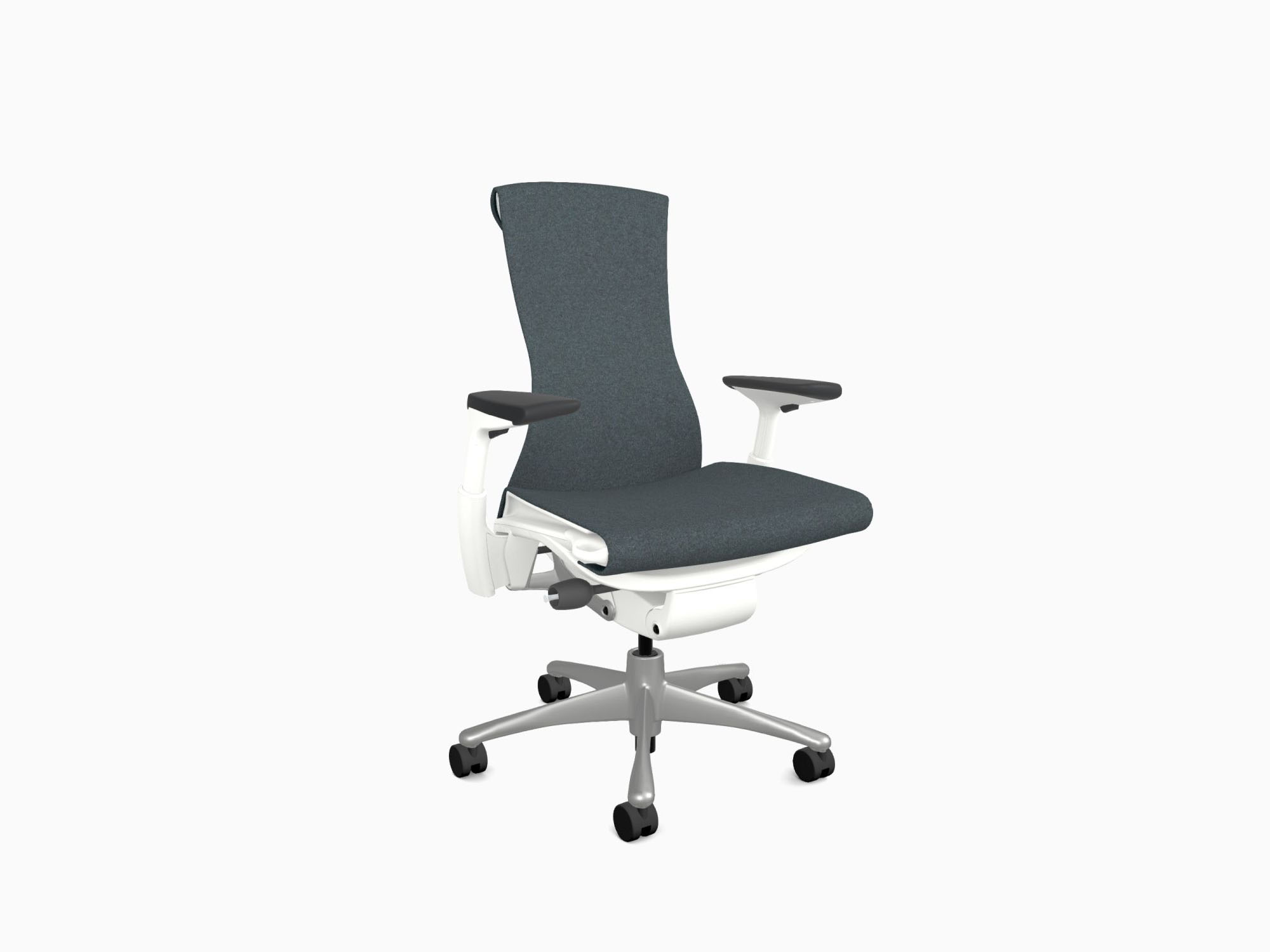 Embody office chair in Sync Nightfall front angle view