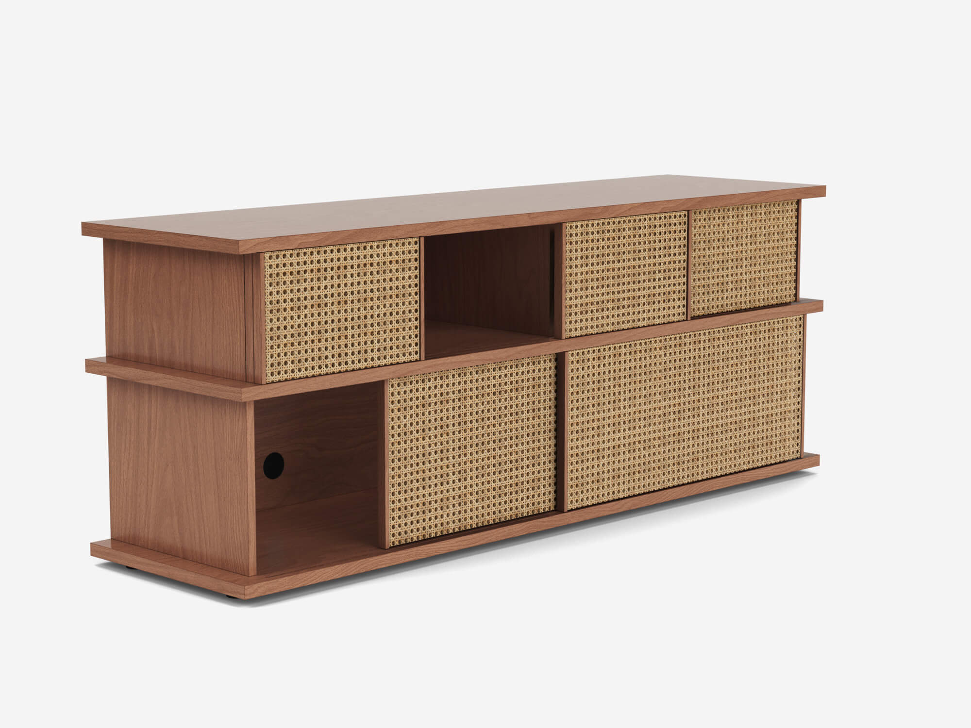 Unique Modern Media Storage | Shop Plank Tall Media Unit