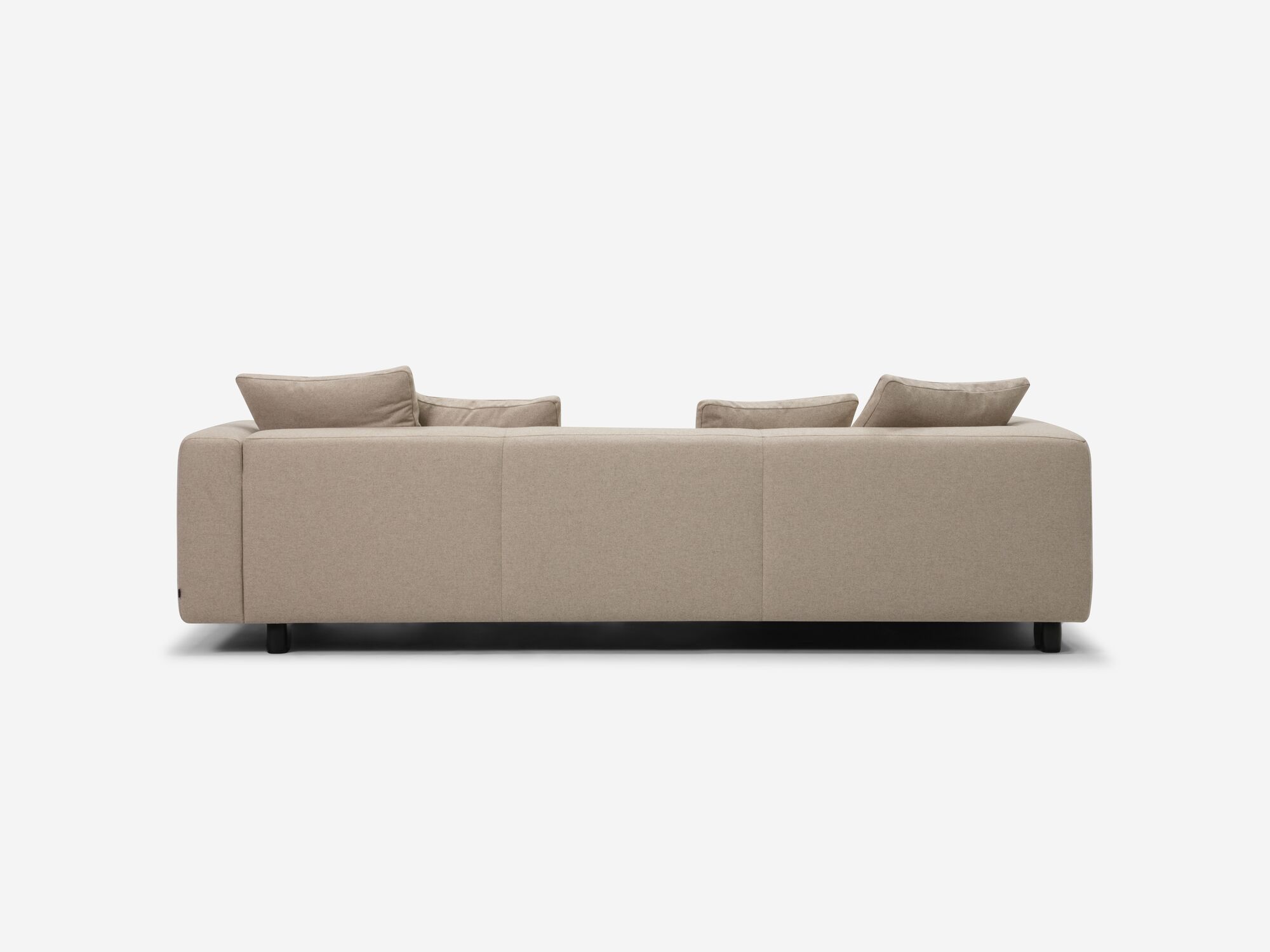 Bonne 2-Piece Sectional Sofa with Backless Chaise | EQ3
