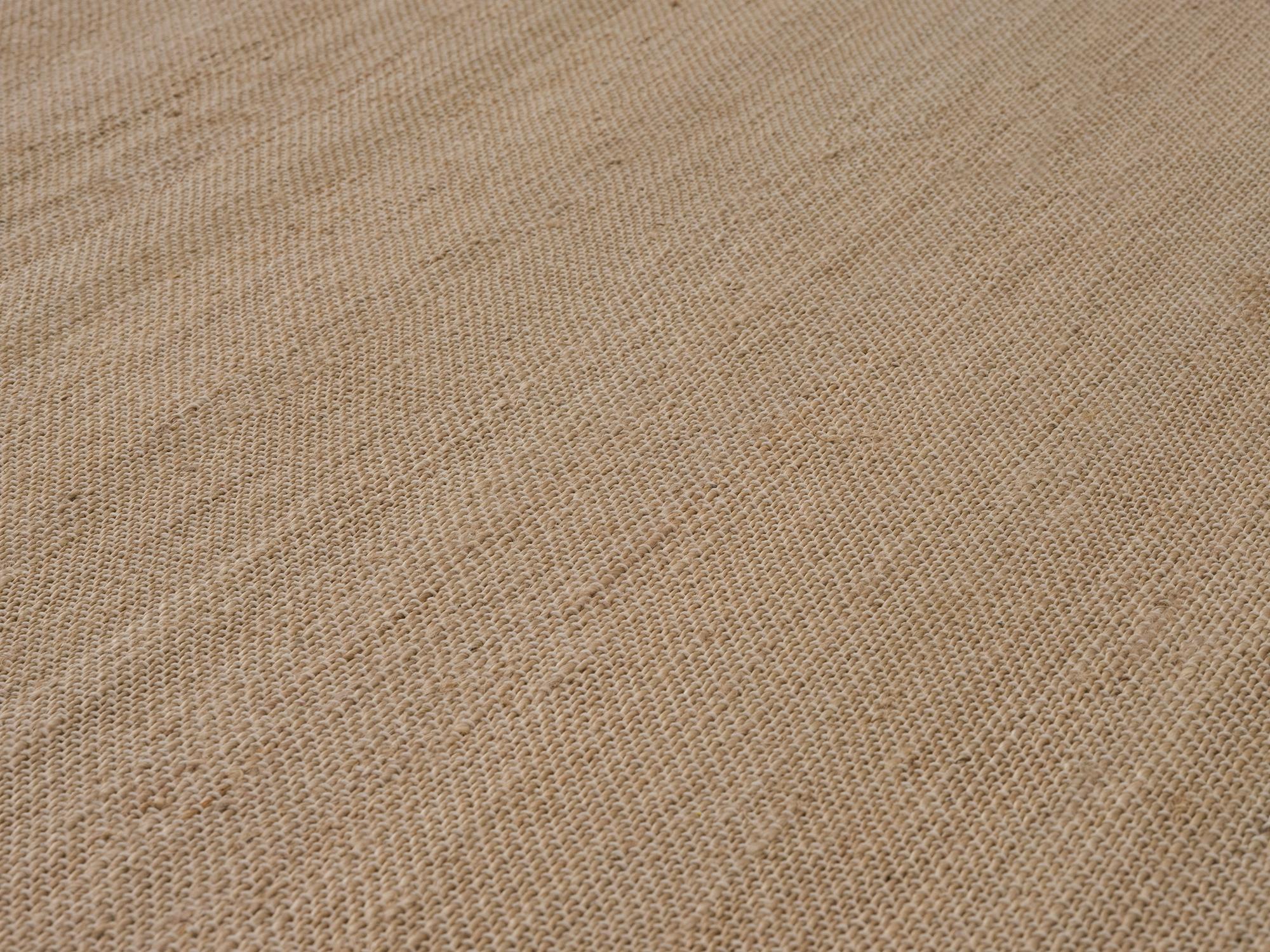Detail view of hand woven jute medium rug