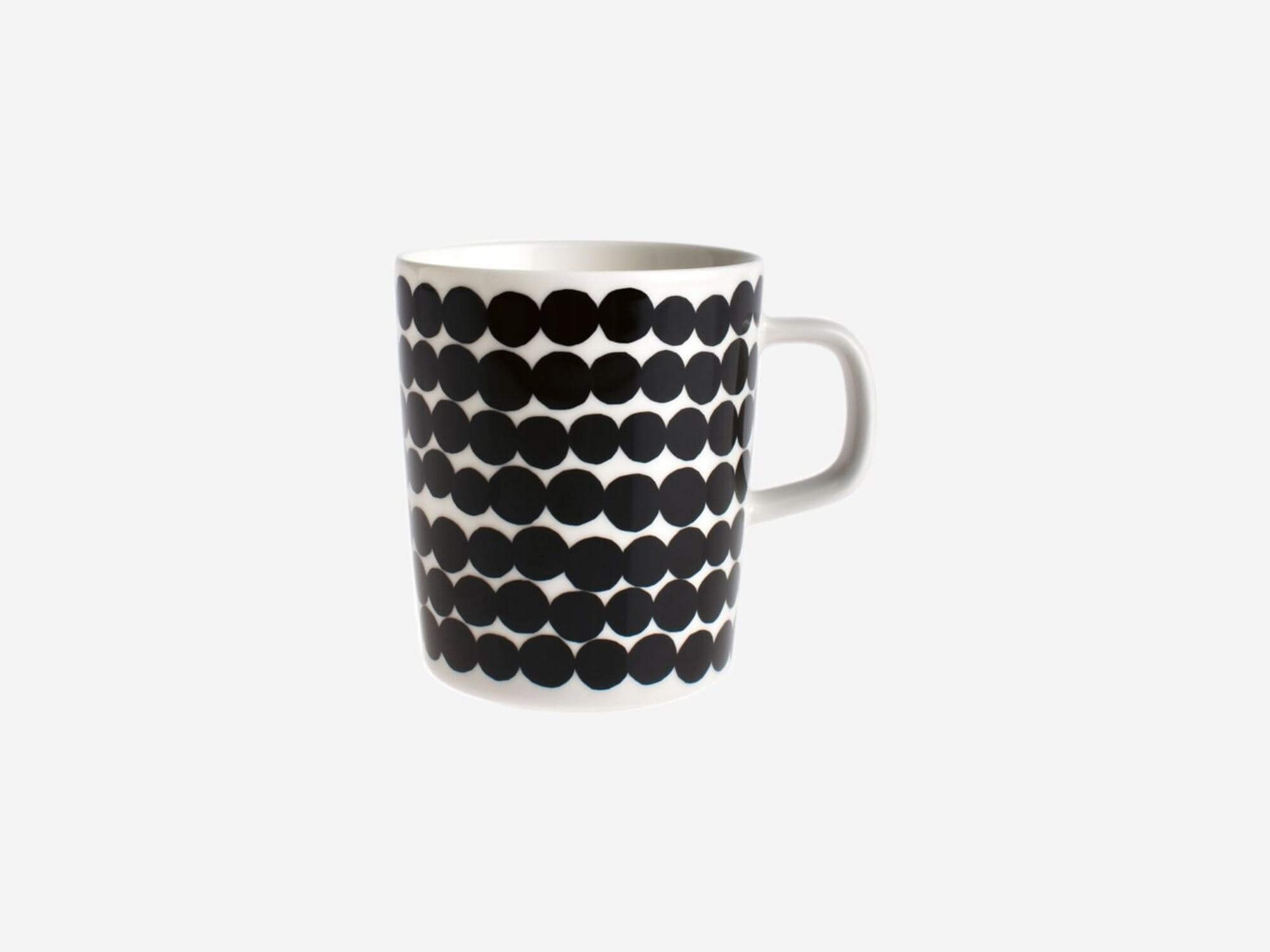 Bold Pattern Mug | Marimekko Polka Dot Pattern Coffee Mug