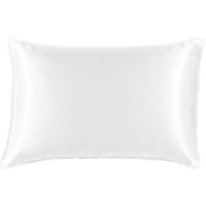 White pillow top view