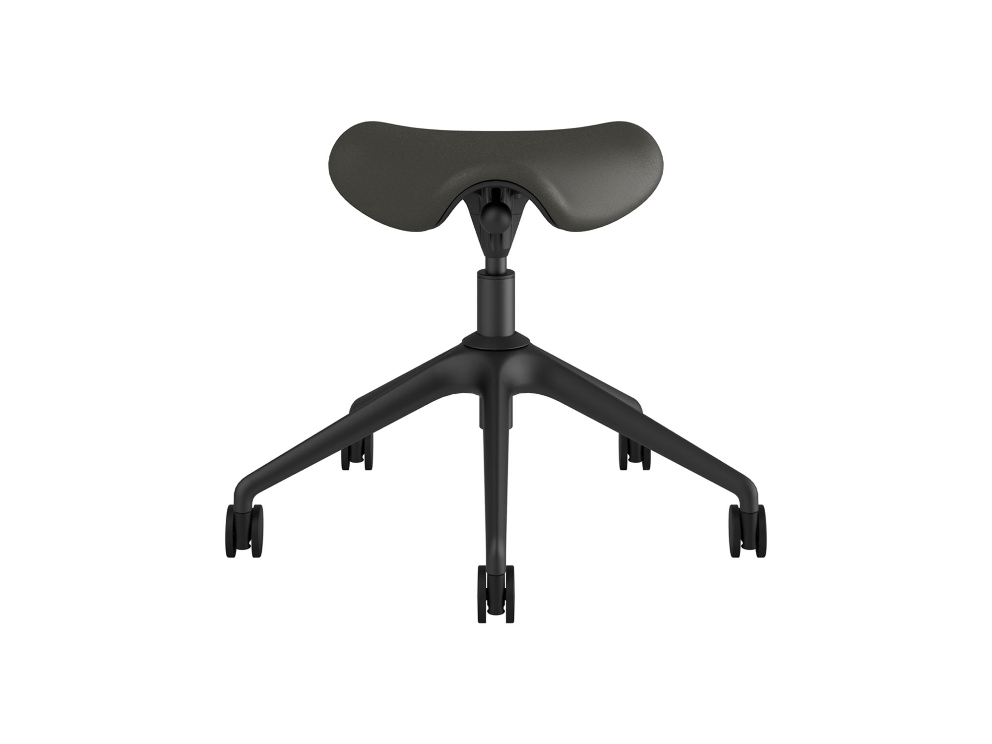 Grey active stool front view