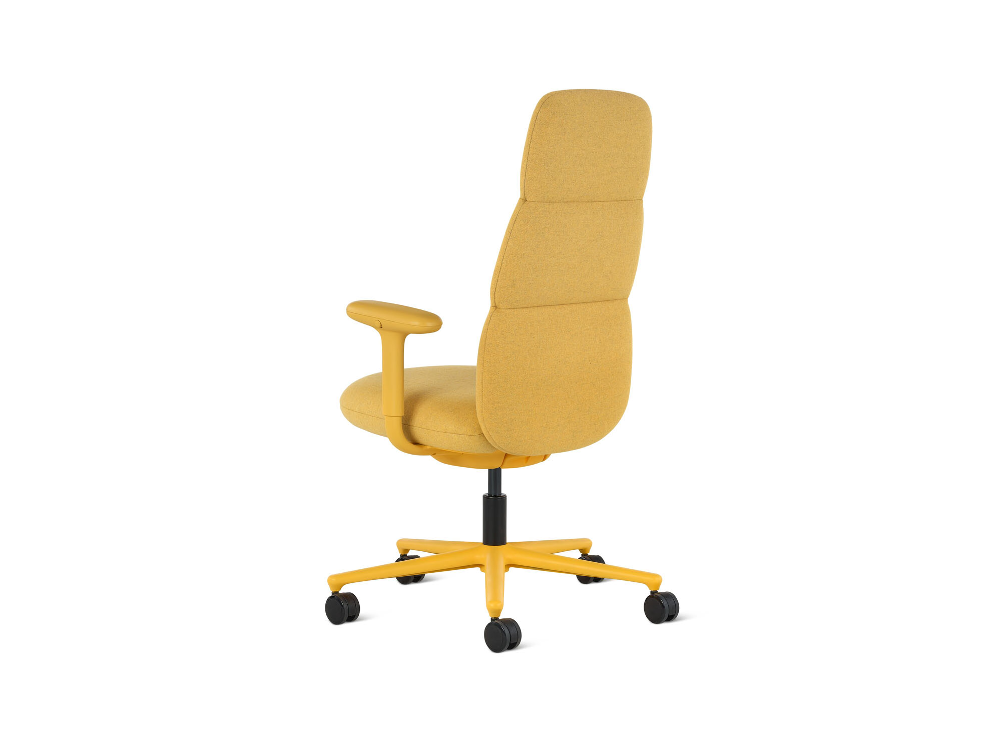 Marigold herman miller high back asari desk chair back view