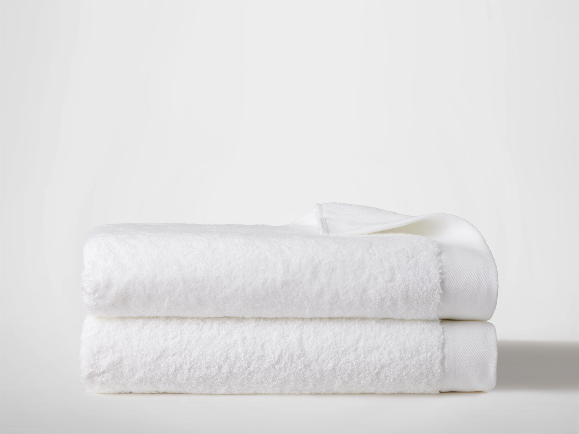 Terry Bath Towels - Silk & Snow