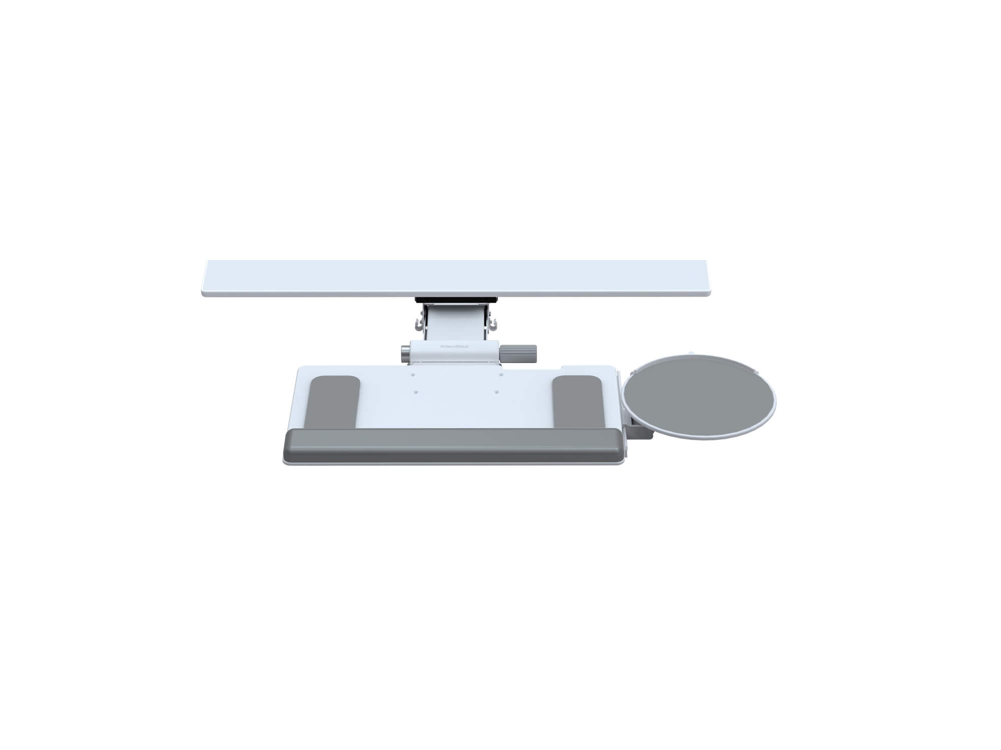 The Humanscale Keyboard Tray in white