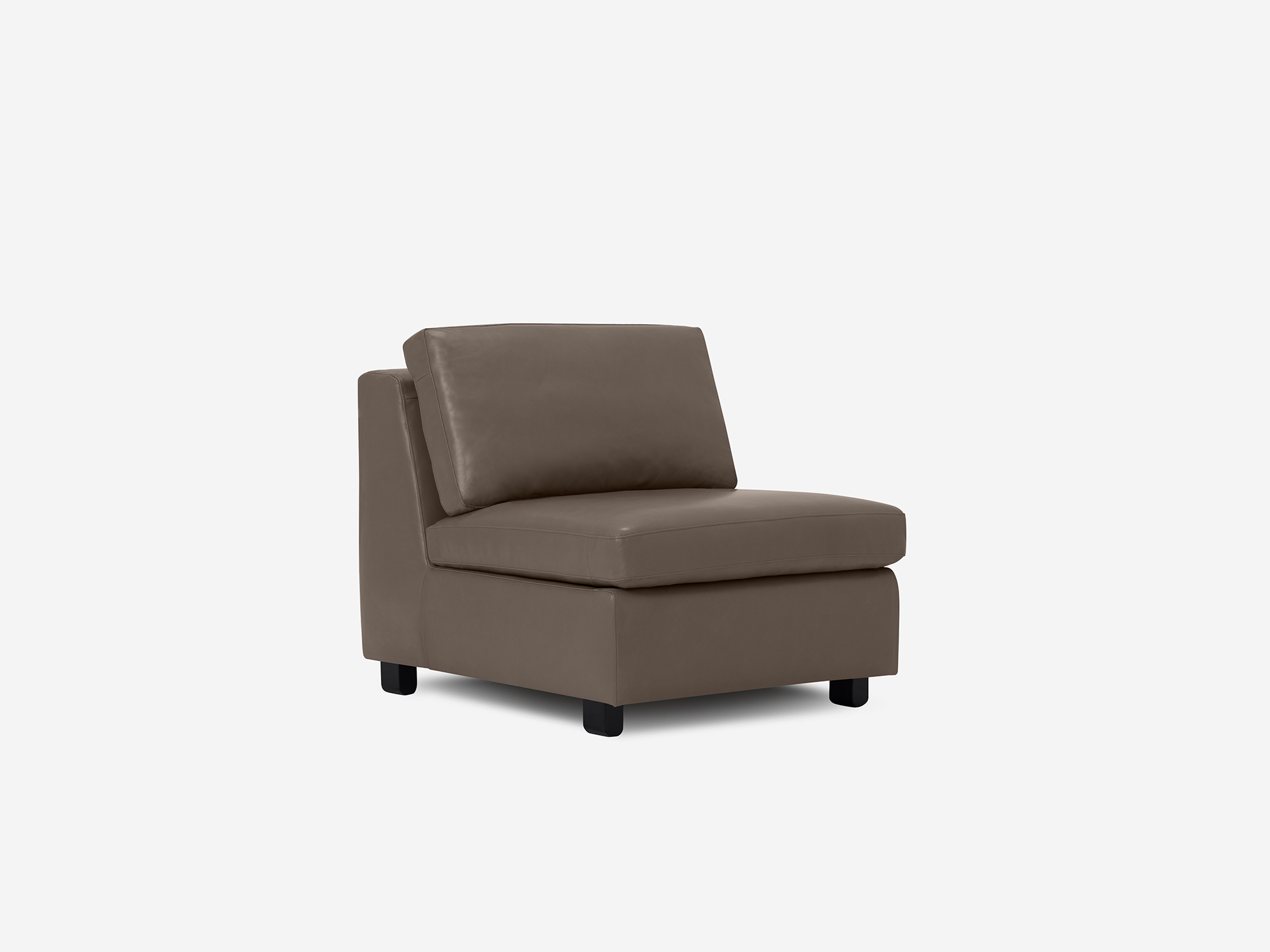 armless storage chair