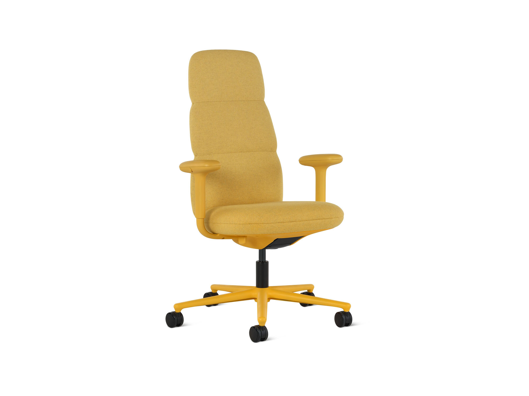 Marigold herman miller high back asari desk chair front view