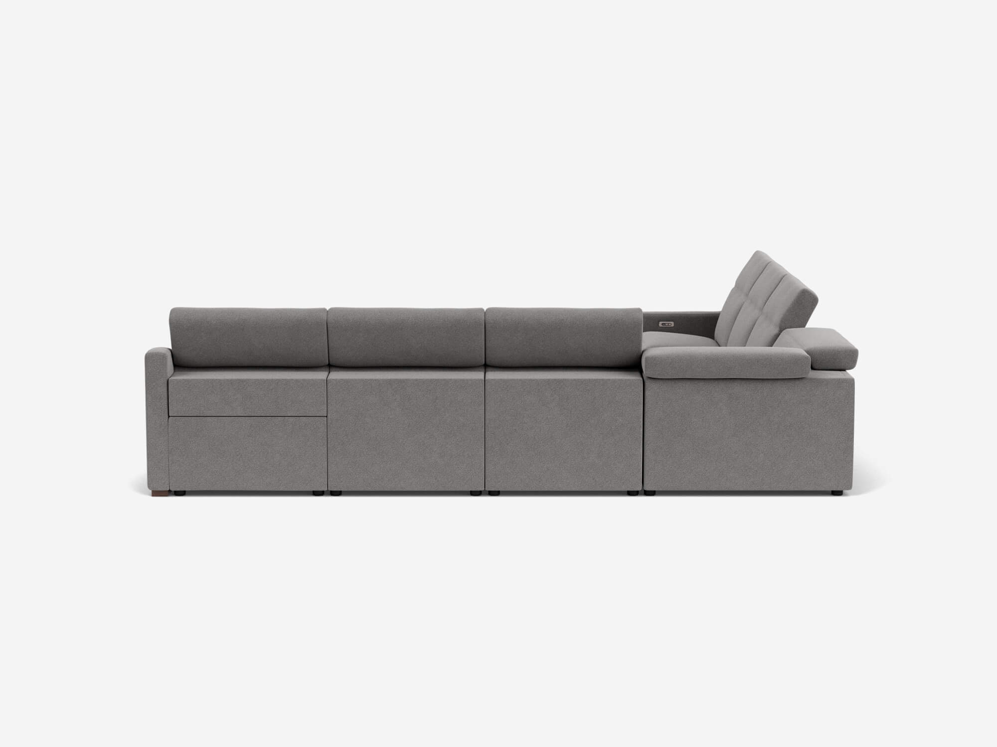 Laze 7-Piece Reclining Sectional Sofa - EQ3