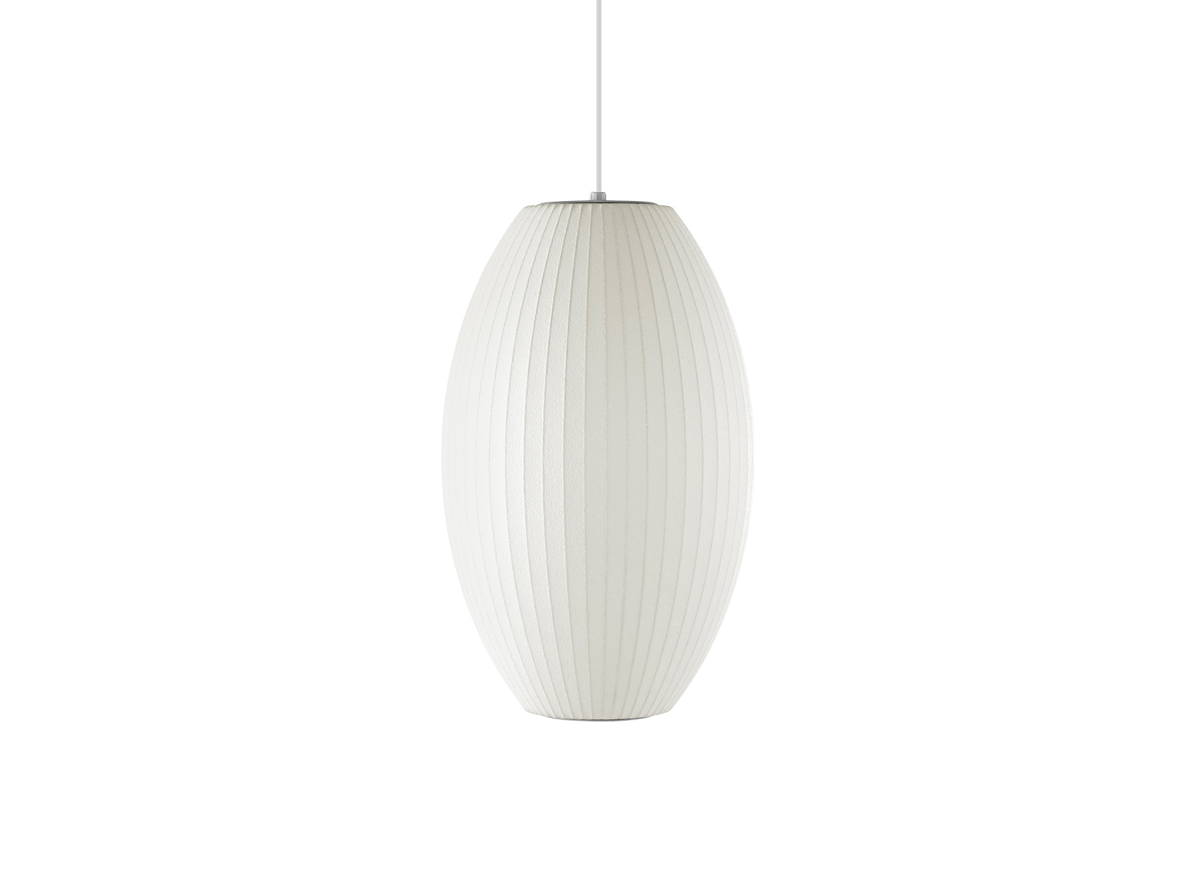 Front view of Nelson Cigar Bubble Medium Pendant Lamp