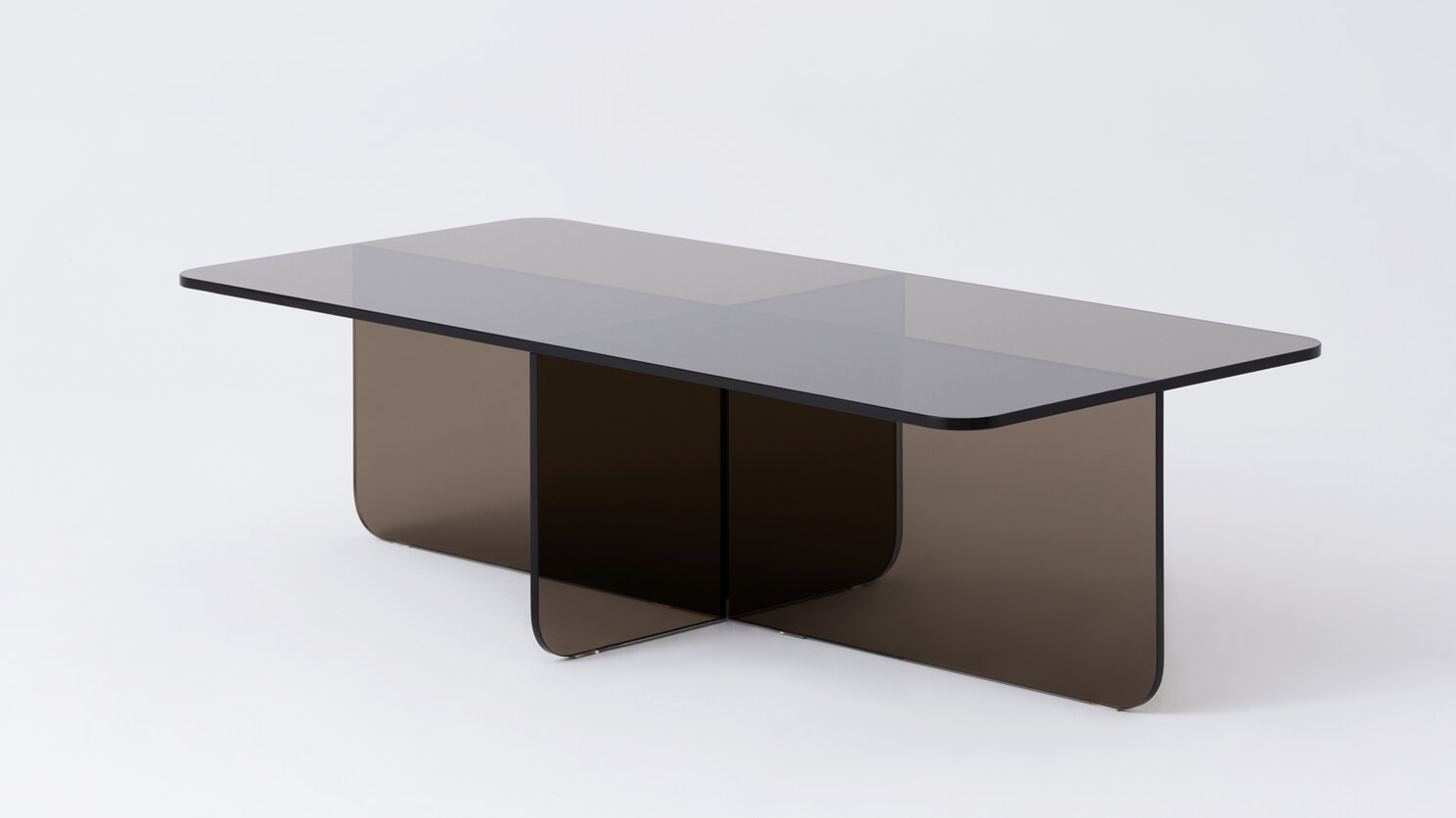 eq3 glass coffee table