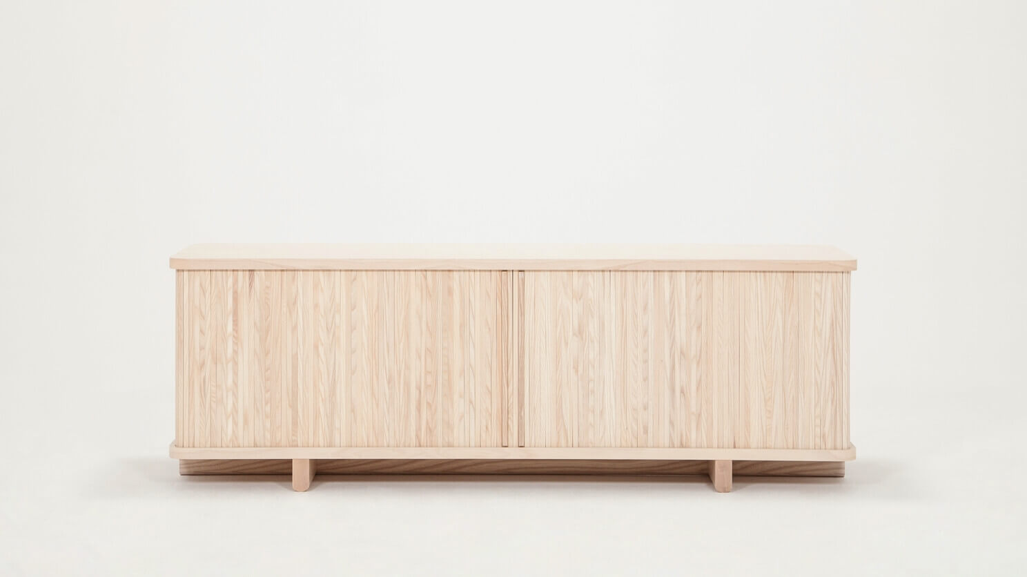 Tambour Credenza Media Storage Cabinet From Eq3