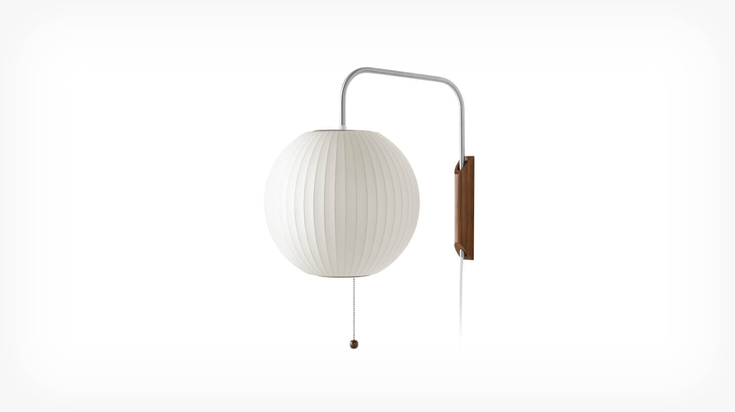 Front view of Nelson Ball Wall Sconce
