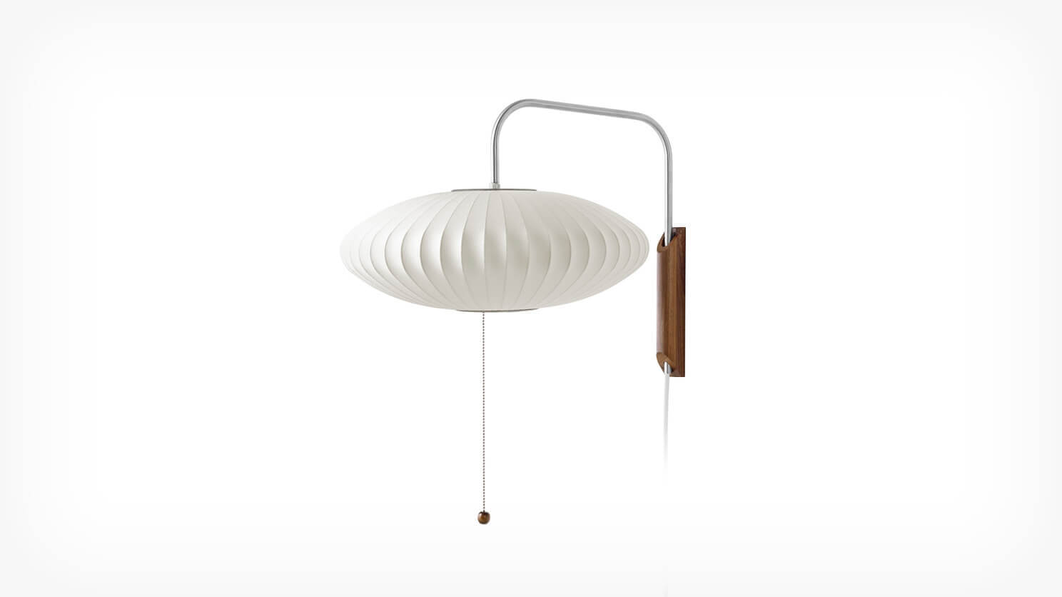 Front view of Nelson Saucer Wall Sconce