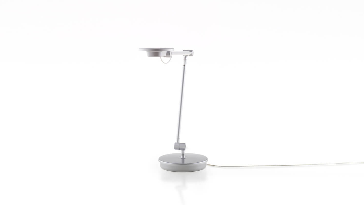 Angle view of Tone Personal Light halfway bent