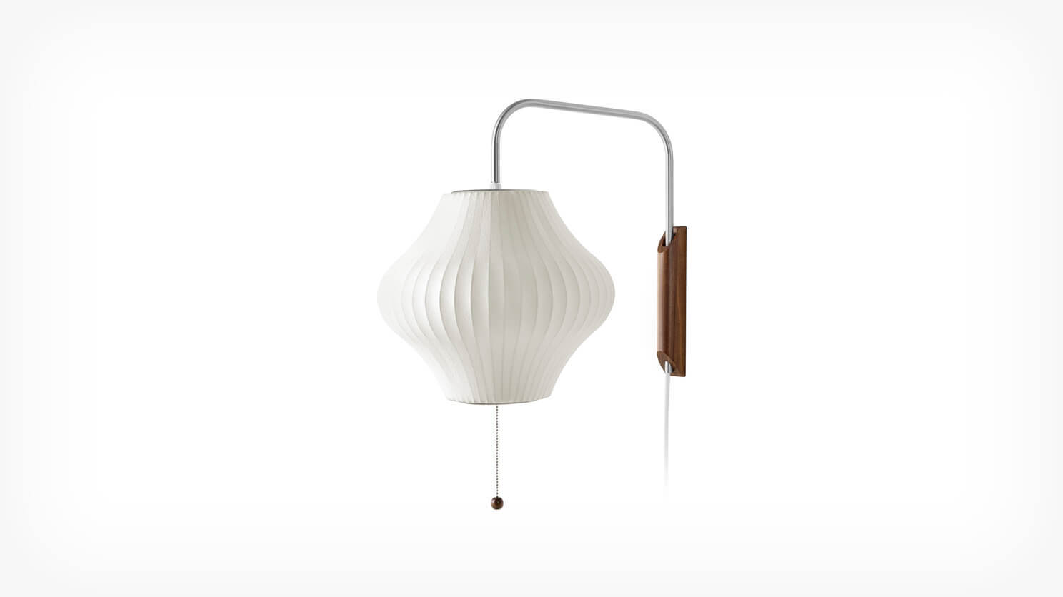 Front view of Nelson Pear Wall Sconce