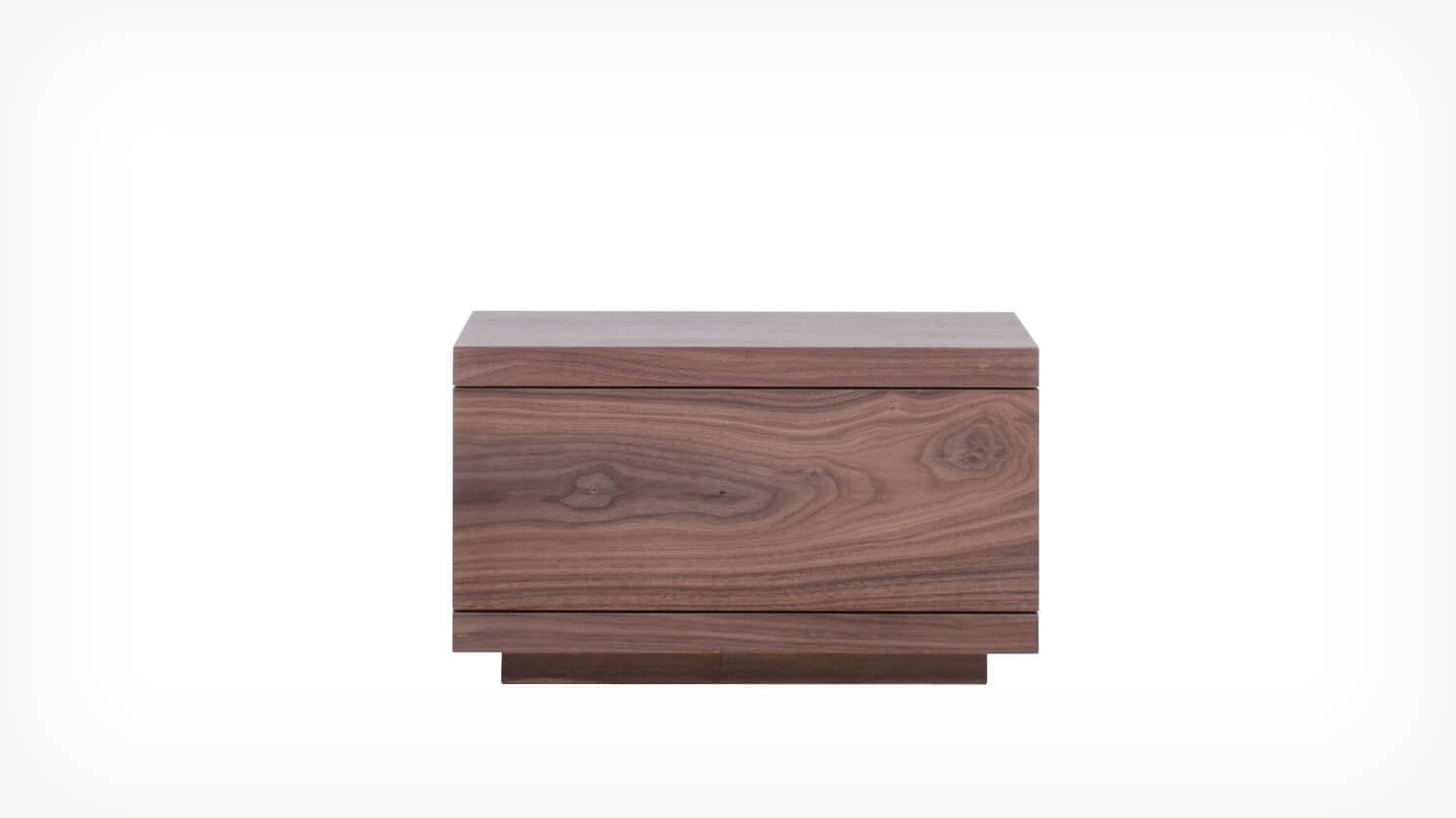 Front view of the Boom modern nightstand