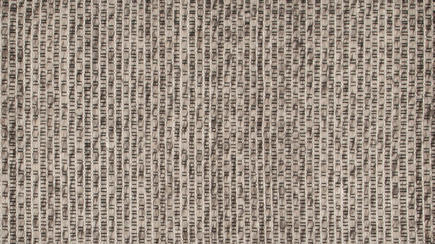 Detail view of the Husky braided rug