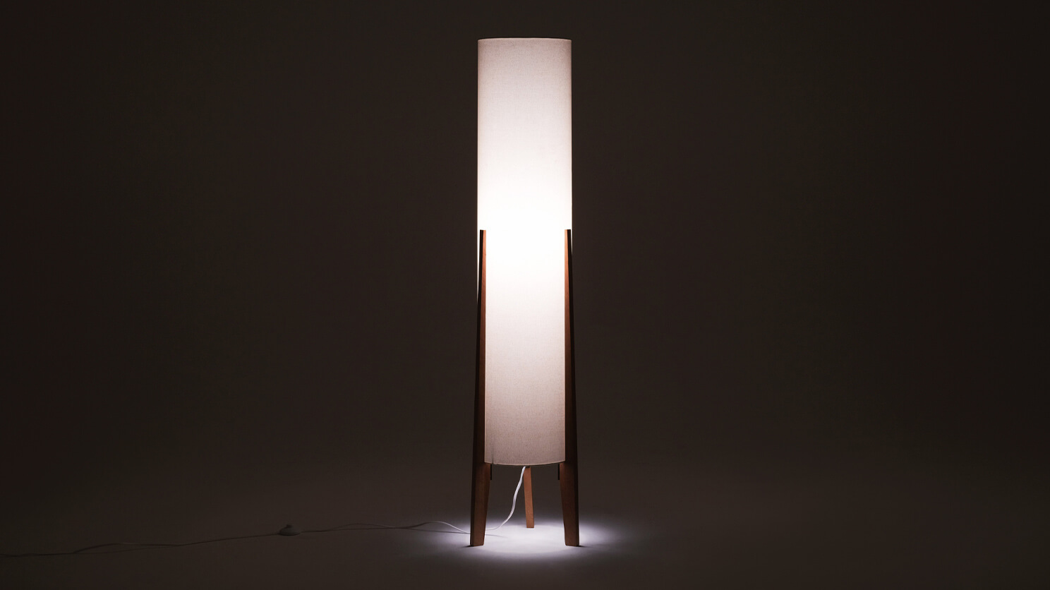 eq3 tube floor lamp