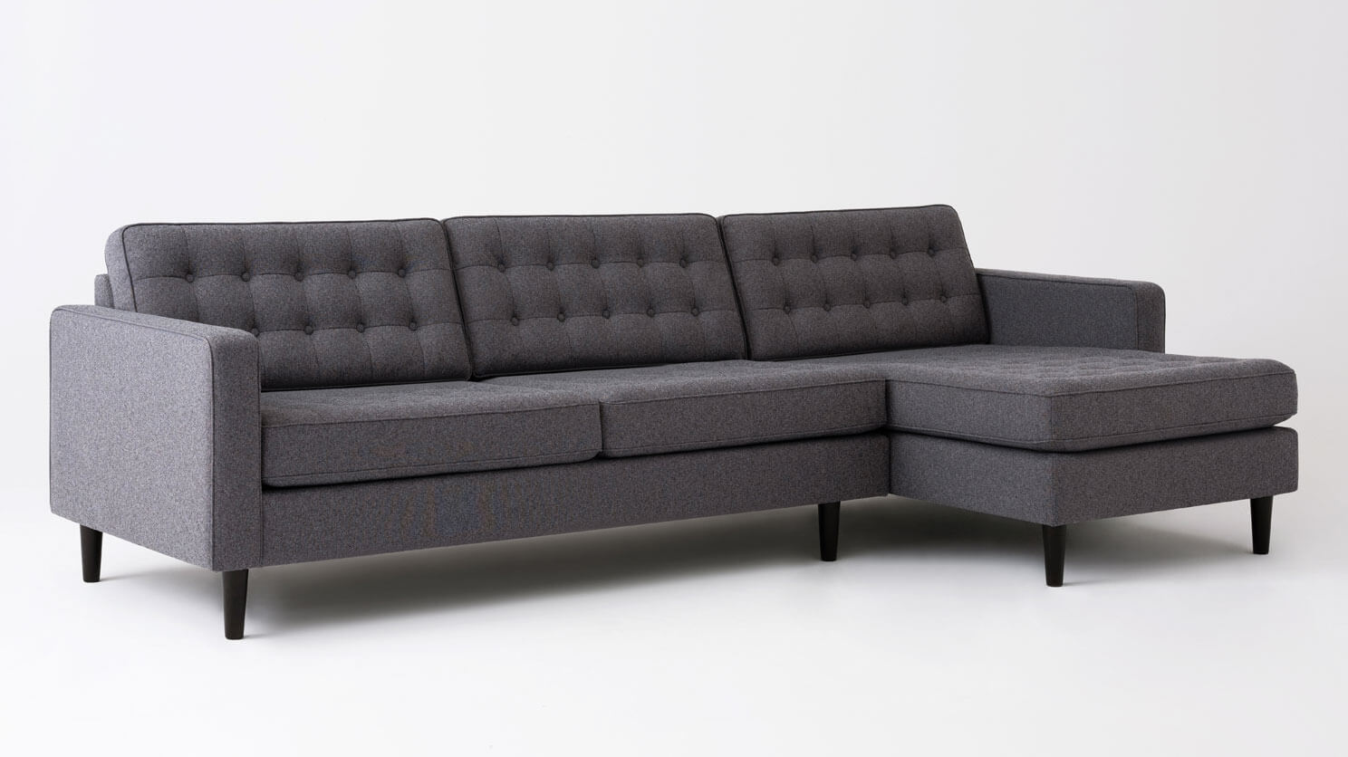 Reverie Apartment 2 Piece Sectional Sofa With Chaise Eq3 Apartment 2 Piece Sectional Sofa