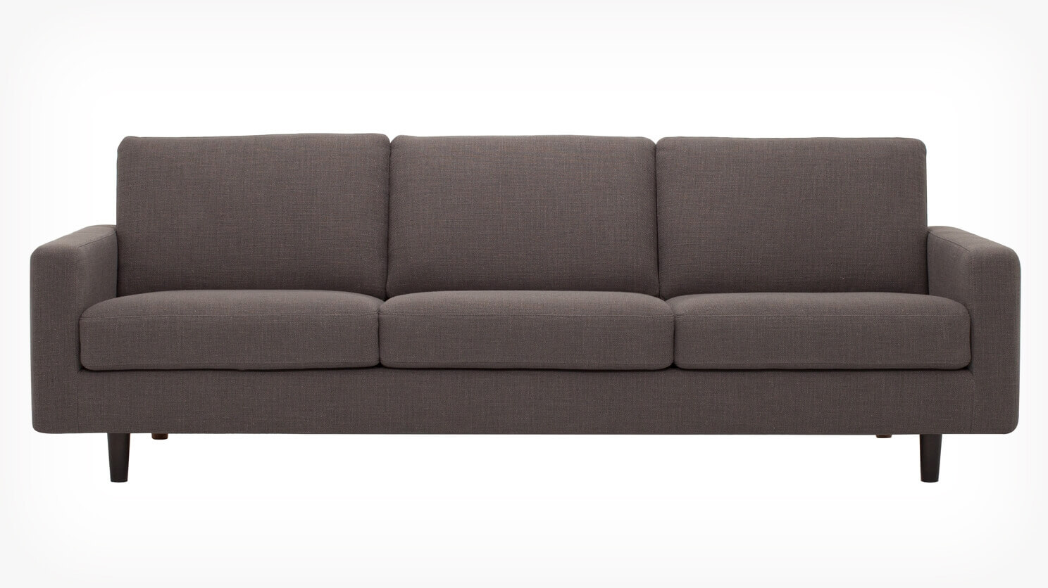 Custom Oskar Mid Century Modern Fabric or Leather Sofa | EQ3