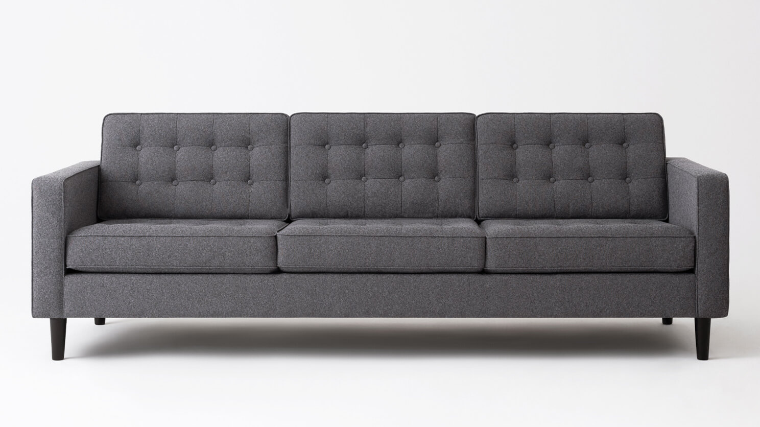Reverie 92 Sofa Custom Made Leather Eq3 Reverie 92 Sofa Custom Made Leather