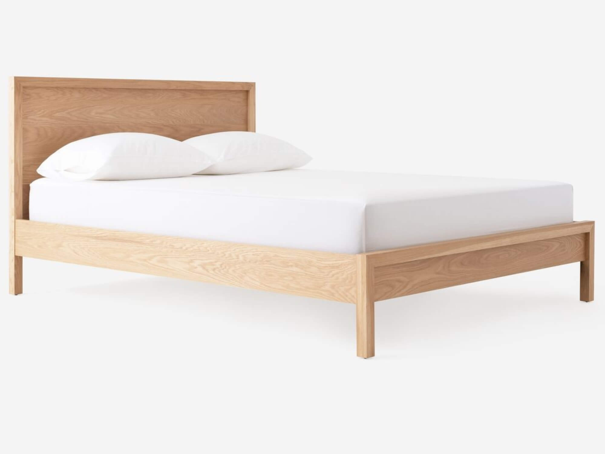 Marcel Platform Bed Modern In, Angled Bed Frame