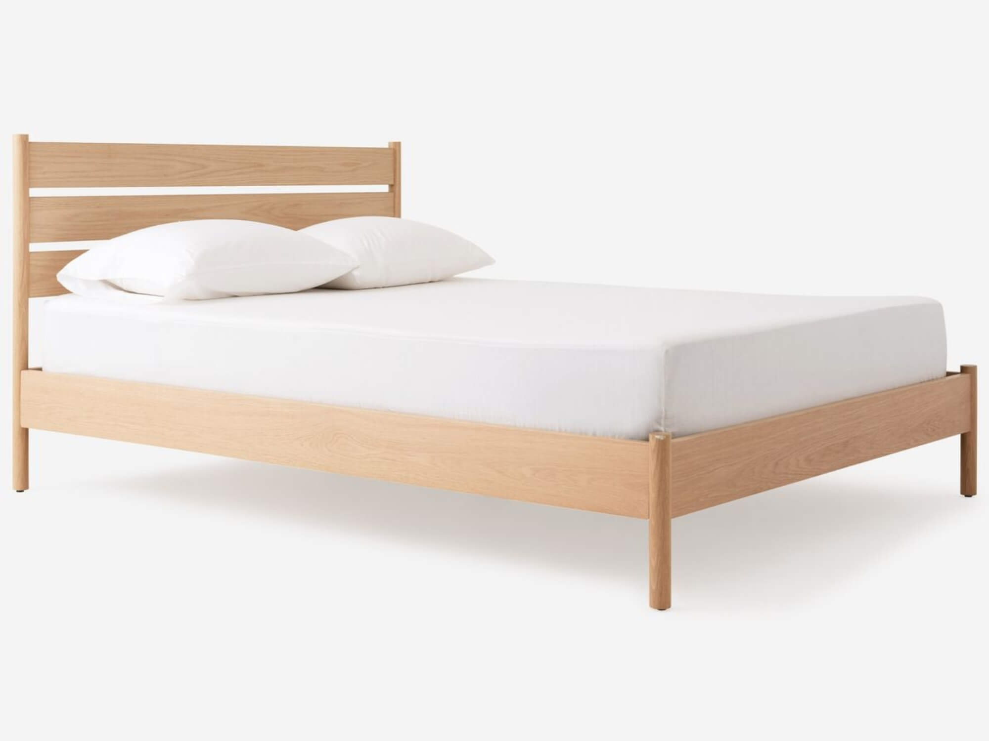 Monarch Bed Choose King Or Queen Size, Hardwood Platform Bed King