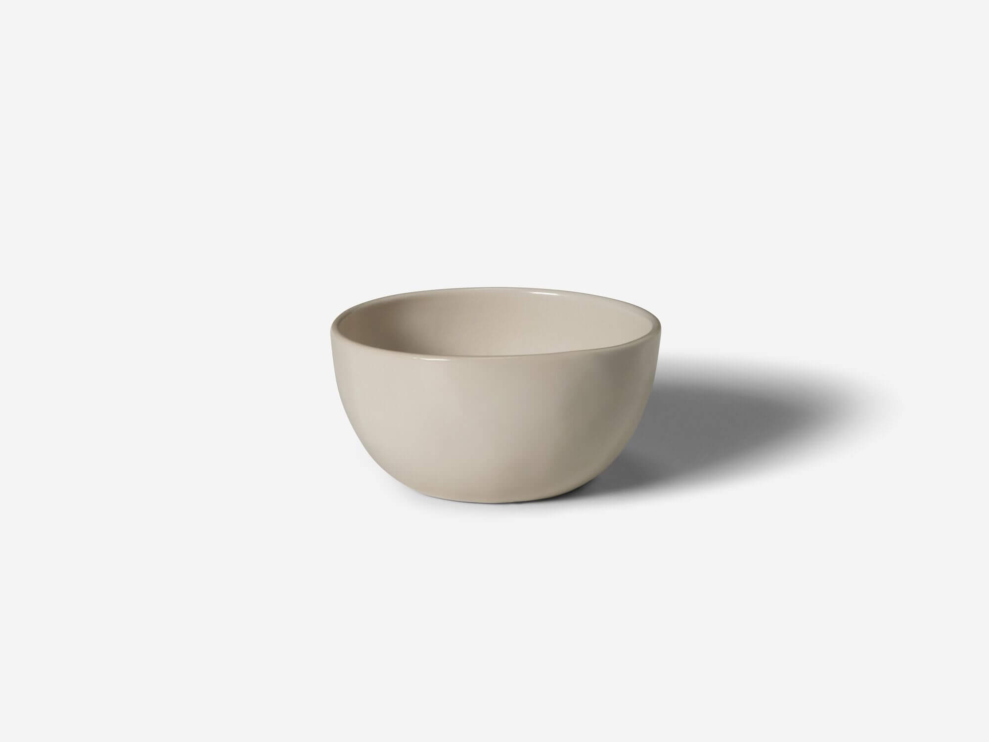 Stoneware soup bowl front view