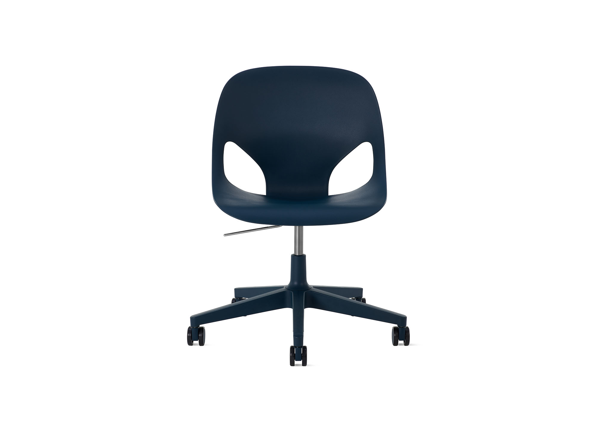 Front view of Nightfall Zeph Side Chair with no cushion