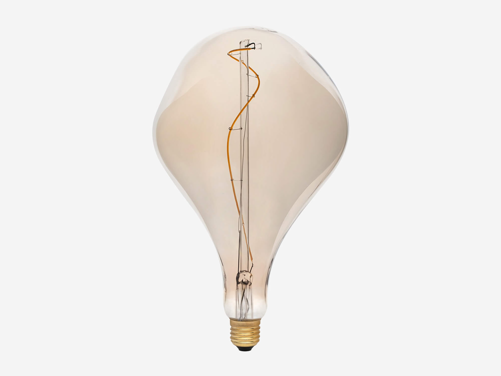 Designer LED bulb with light off