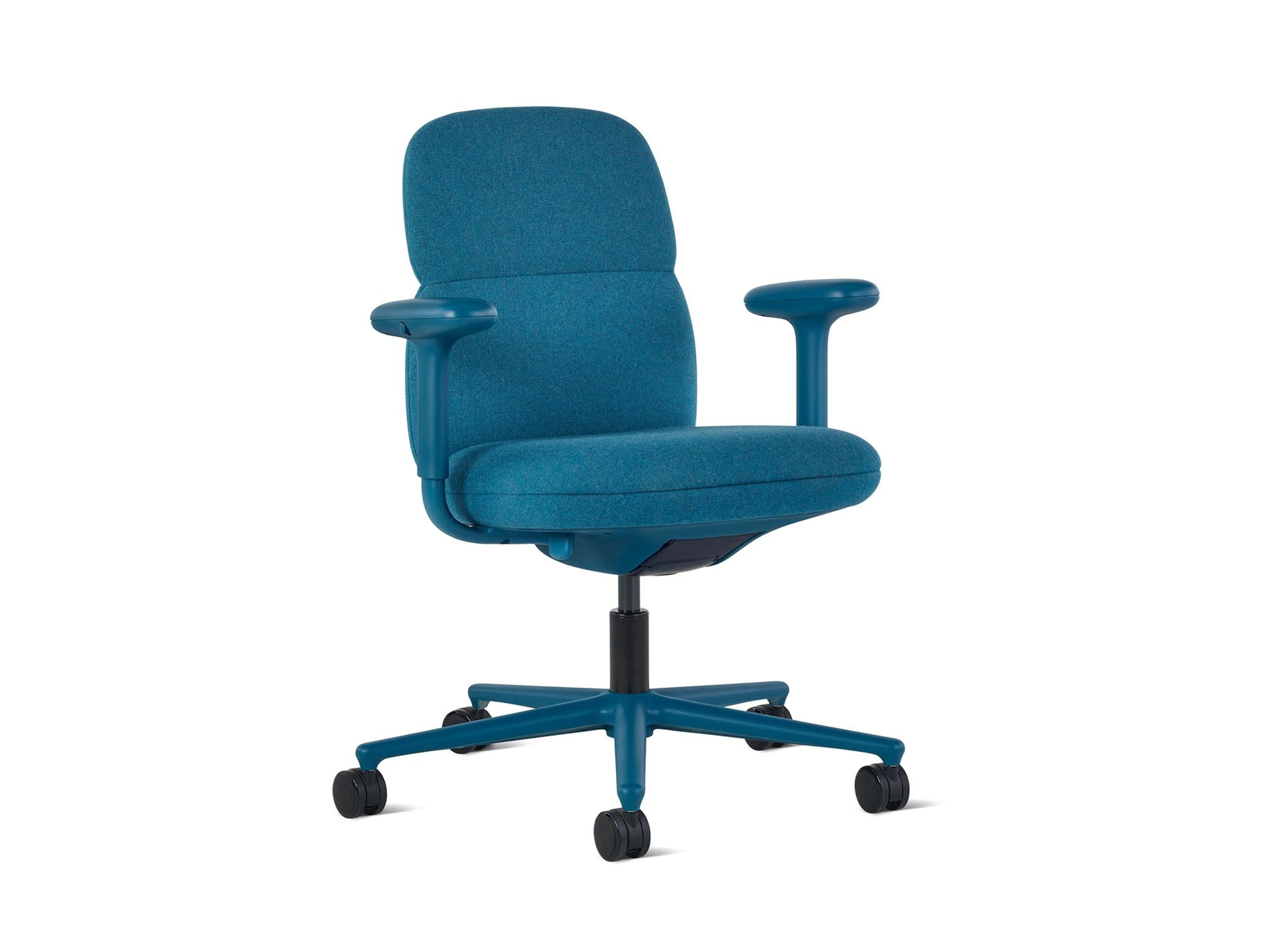 Peacock herman miller asari desk chair front view