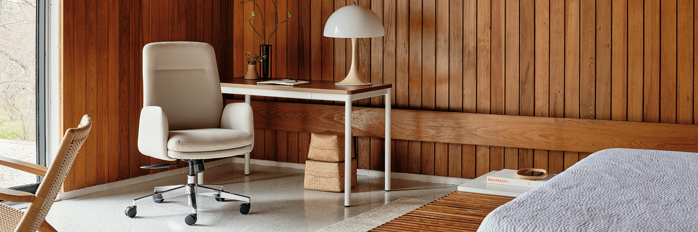 Branch furniture chair in a modern bedroom