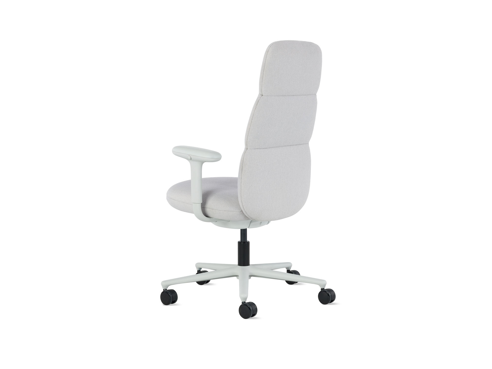 Alpine herman miller high back asari desk chair back view